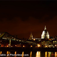 Buy canvas prints of St Pauls Cathedral by Angela Wallace