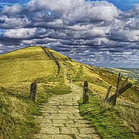 Buy canvas prints of Lose Hill HDR by Angela Wallace