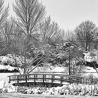 Buy canvas prints of A WINTERS DAY by Angela Wallace