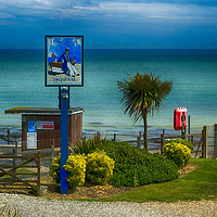 Buy canvas prints of St Margarets Bay Dover by Angela Wallace