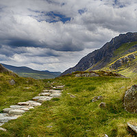 Buy canvas prints of Snowdonian Serenity by Angela Wallace