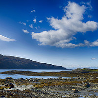 Buy canvas prints of Views of Loch Buie by Angela Wallace