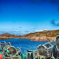 Buy canvas prints of The lobster pot                     by Angela Wallace