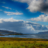 Buy canvas prints of view to Ulva           by Angela Wallace