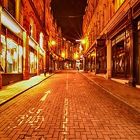 Buy canvas prints of Cannon Street Birmingham          by Angela Wallace