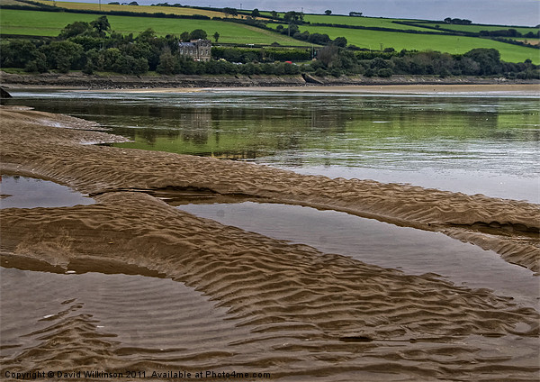 The Ebbing Tide Picture Board by Dave Wilkinson North Devon Ph
