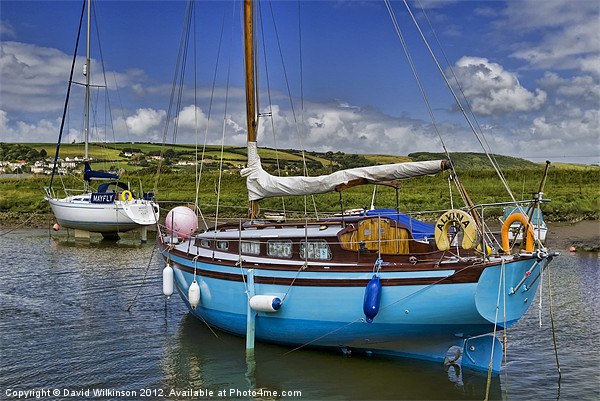Yachts Picture Board by Dave Wilkinson North Devon Ph