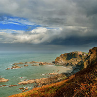 Buy canvas prints of Tunnels Beaches  Ilfracombe by Dave Wilkinson North Devon Ph
