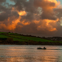 Buy canvas prints of Collecting Firewood by Dave Wilkinson North Devon Ph