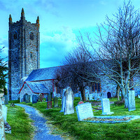 Buy canvas prints of Heanton Church North Devon by Dave Wilkinson North Devon Ph