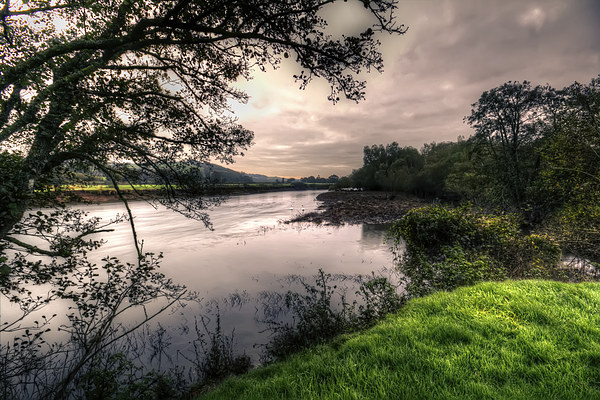 River Taw Picture Board by Dave Wilkinson North Devon Ph