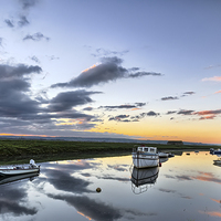 Buy canvas prints of Velator sunrise, North Devon by Dave Wilkinson North Devon Ph