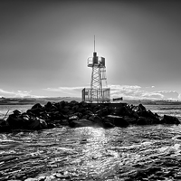 Buy canvas prints of Crow Point Light. by Dave Wilkinson North Devon Ph
