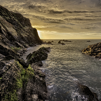 Buy canvas prints of North Devon Coastline by Dave Wilkinson North Devon Ph