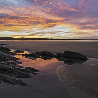 Buy canvas prints of   Sunrise at Saunton Sands by Dave Wilkinson North Devon Ph