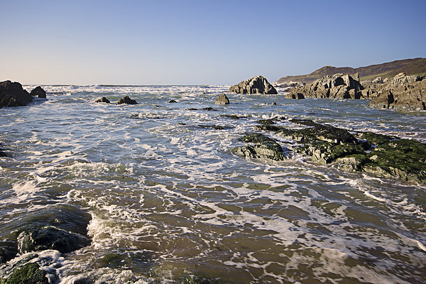  Combesgate Beach, Woolacombe. Picture Board by Dave Wilkinson North Devon Ph