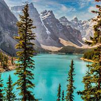 Buy canvas prints of Moraine Lake by Colin Chipp