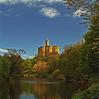 Buy canvas prints of Warkworth Castle by Colin Chipp