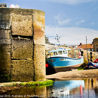 Buy canvas prints of Low tide at Beadnall by Colin Chipp