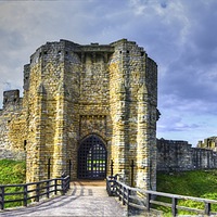 Buy canvas prints of Warkworth Gate by Colin Chipp