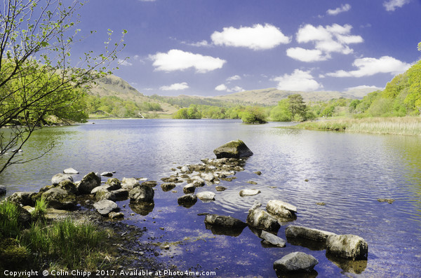Rydal Water Picture Board by Colin Chipp
