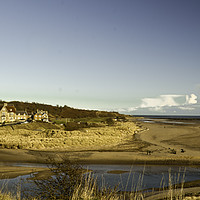 Buy canvas prints of Alnmouth Church Hill by Colin Chipp