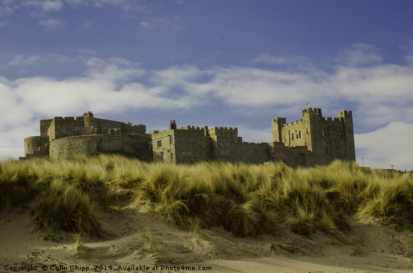 Sand castle Picture Board by Colin Chipp