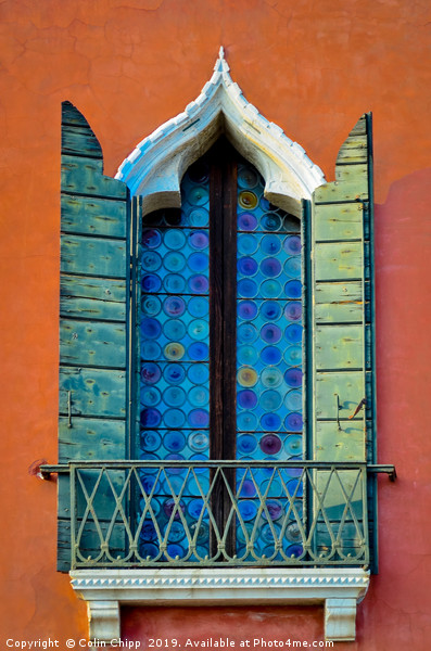 Venetian window Picture Board by Colin Chipp