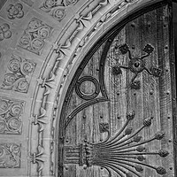 Buy canvas prints of St Mary's door  by Colin Chipp
