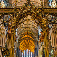 Buy canvas prints of Golden altar by Colin Chipp