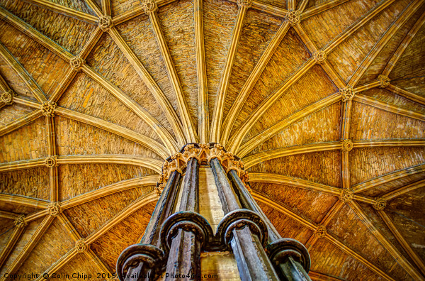 Lincoln Cathedral Chapter House Picture Board by Colin Chipp