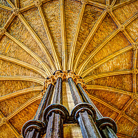 Buy canvas prints of Lincoln Cathedral Chapter House by Colin Chipp