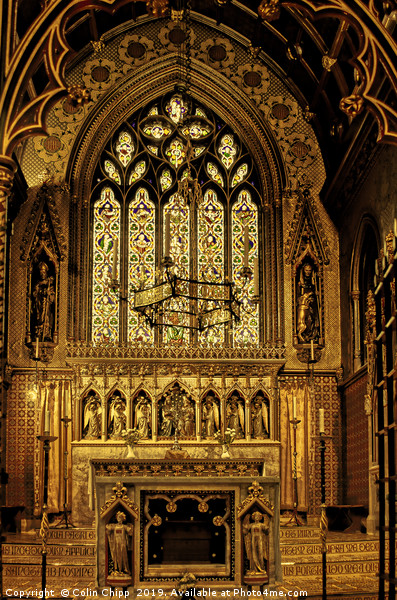 Pugin's Gem (altar) Picture Board by Colin Chipp