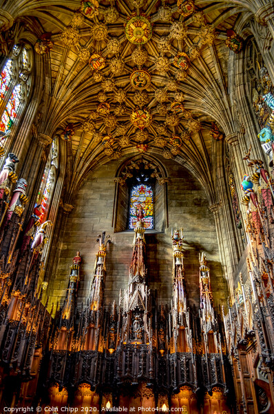 The Thistle Chapel Picture Board by Colin Chipp