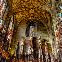 Buy canvas prints of The Thistle Chapel by Colin Chipp