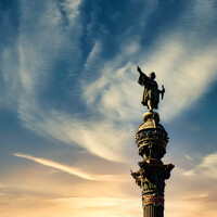 Buy canvas prints of Columbus Monument by Colin Chipp