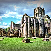Buy canvas prints of Abbey ruins by Colin Chipp