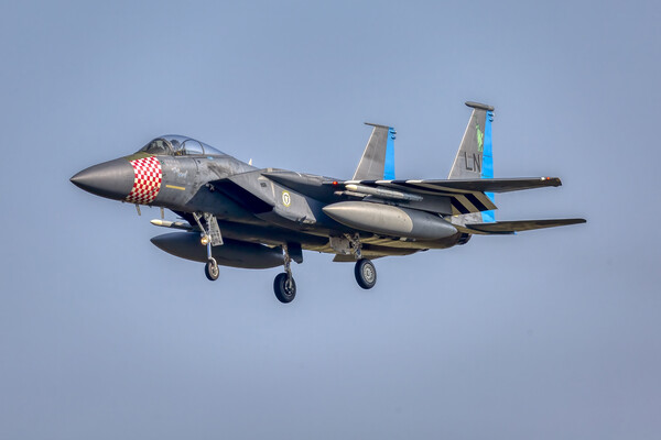 F-15C Eagle Picture Board by Derek Beattie