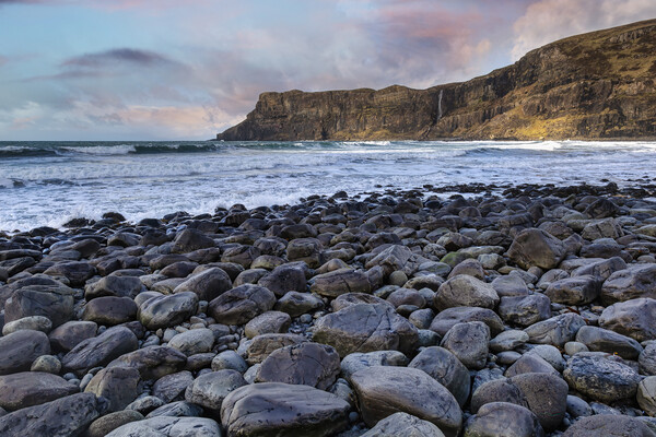 Talisker Bay Isle of Skye Picture Board by Derek Beattie