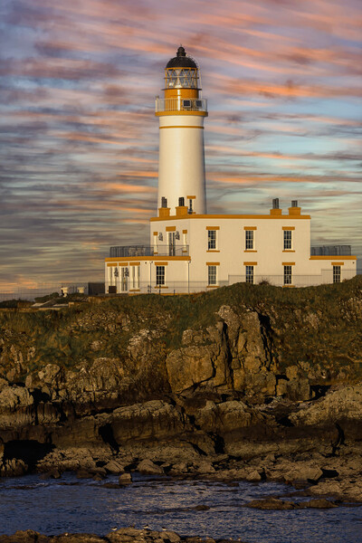 Turnberry Lighthouse  Picture Board by Derek Beattie