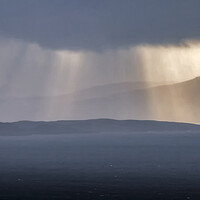 Buy canvas prints of Highland Scotland Sunshine and Showers by Derek Beattie