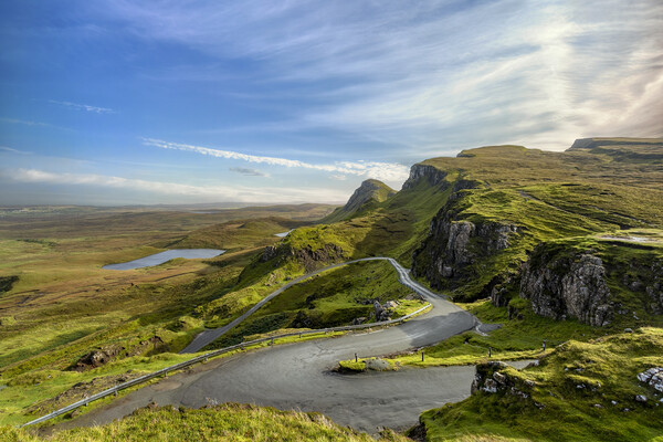 Trotternish Peninsula Isle of Skye Picture Board by Derek Beattie