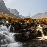 Buy canvas prints of Russel Burn and the Bealach na Ba by Derek Beattie