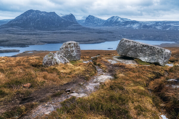 Highlands of Scotland Picture Board by Derek Beattie