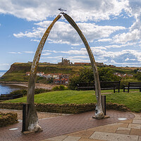 Buy canvas prints of Whitby Whalebone Arch by Derek Beattie