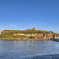 Buy canvas prints of Whitby Harbour and the Old Town by Derek Beattie