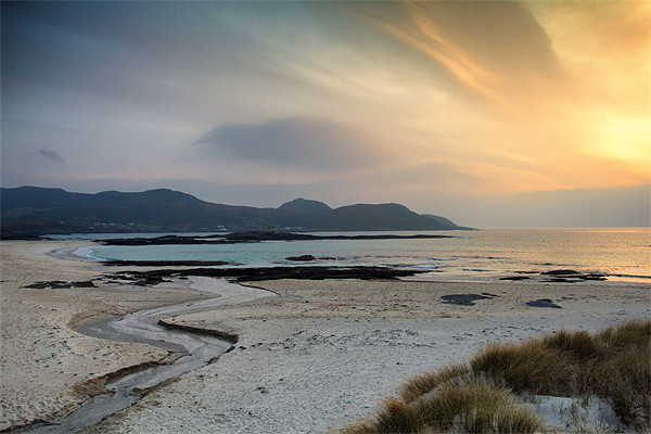 Sanna Bay Sunset Ardnamurchan Picture Board by Derek Beattie