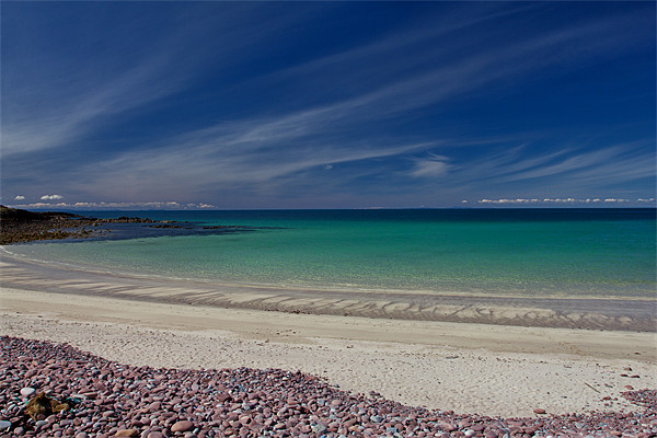 Stoer Bay Sutherland Scotland Picture Board by Derek Beattie