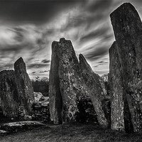 Buy canvas prints of Cairn Holy Standing Stones Scotland by Derek Beattie