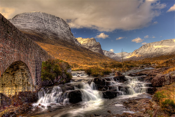 Russell Burn and the Bealach na Ba Picture Board by Derek Beattie